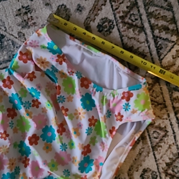 NINETY-NINE BRAND WOMAN'S PLUS SIZE PINK FLORAL ONE PIECE BATHING SUIT SIZE 1X - Picture 11 of 11